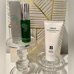 Kat Burki and Verso 8 Skincare Set - NIB